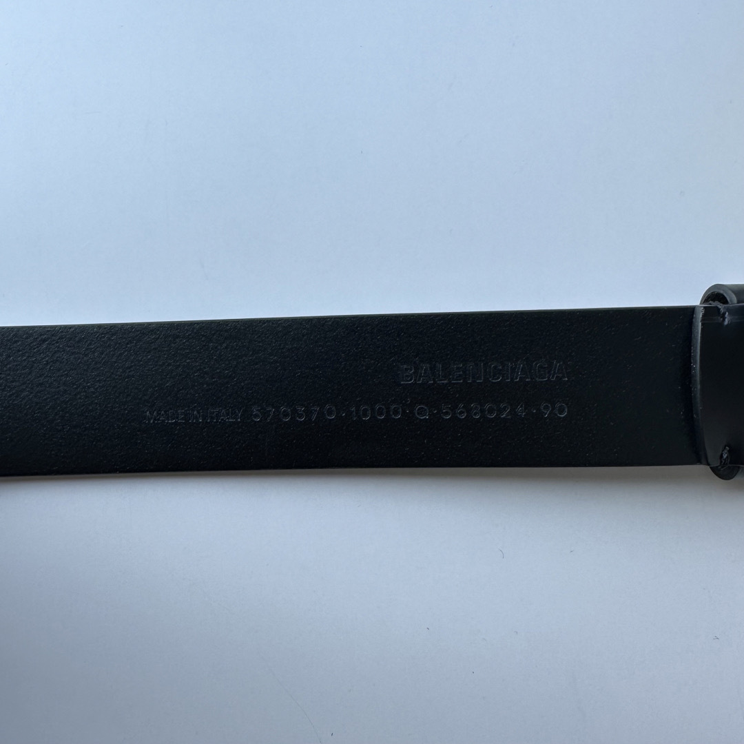 BALENCIAGA - バレンシアガ BBラージベルト 90サイズの通販 by BALENCIAGA - バレンシアガ BBラージベルト 90サイズの通販 by