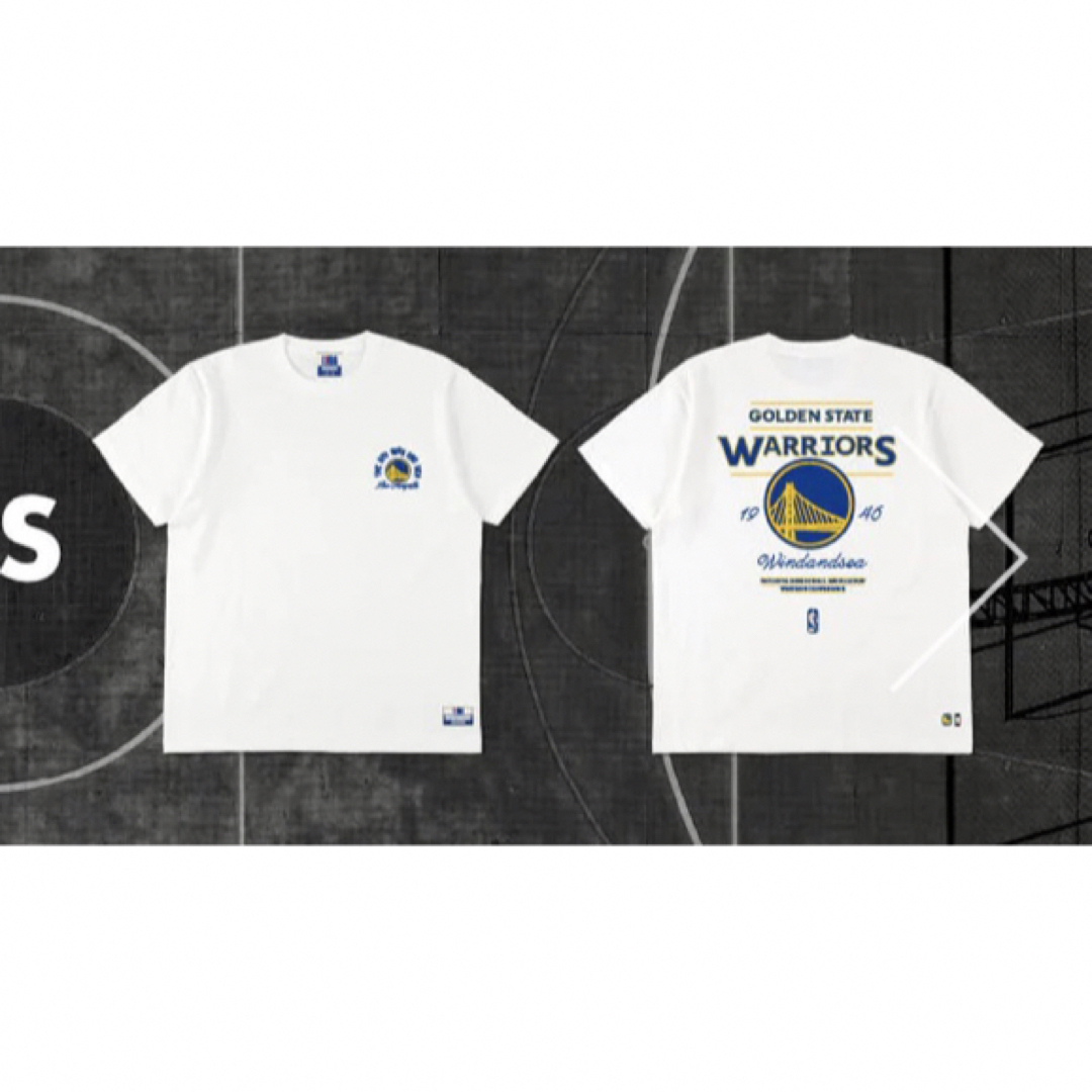 wind and sea NBA GOLDENSTATE warriors 半袖