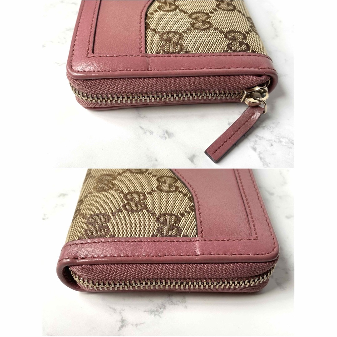 Gucci(グッチ)の美品 GUCCI グッチ インターロッキング スーキー 長財布 ゴールド金具 レディースのファッション小物(財布)の商品写真