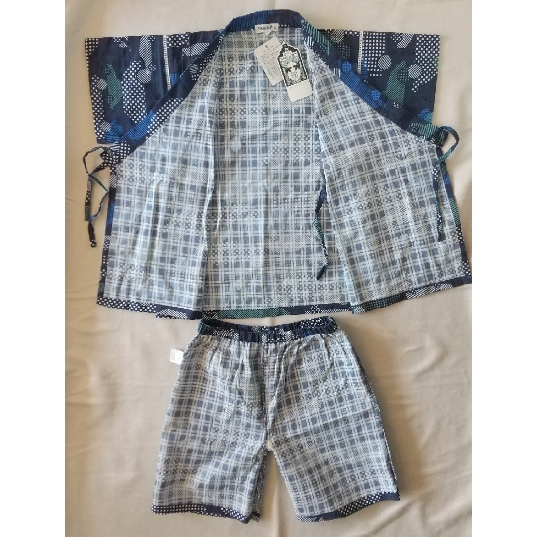 SHOO・LA・RUE(シューラルー)の甚平　１４０　シューラルー　SHOO・LA・RUE キッズ/ベビー/マタニティのキッズ服男の子用(90cm~)(甚平/浴衣)の商品写真