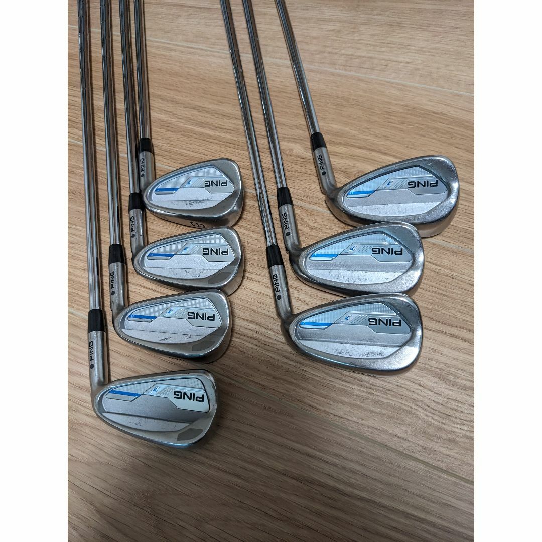 希少 ピン iアイアン 5~U 7本 AWT2.0LIGHT スチール S 黒 | galarza