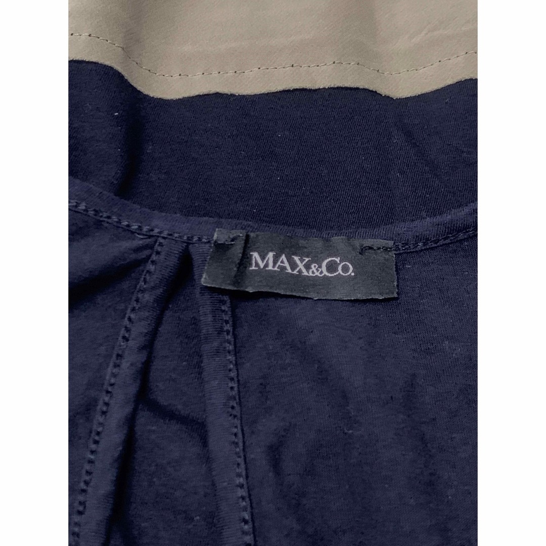 Max & Co.(マックスアンドコー)のMAX&CO. マックスアンドコー カットソー ノースリーブブラウス レディースのトップス(シャツ/ブラウス(半袖/袖なし))の商品写真