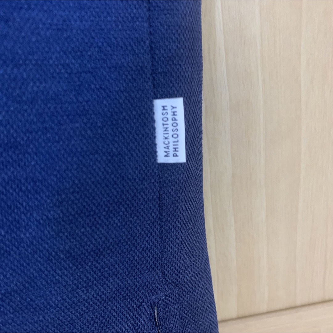 MACKINTOSH PHILOSOPHY(マッキントッシュフィロソフィー)のMACKINTOSH PHILOSOPHY メンズ　ポロシャツ　ネイビー メンズのトップス(ポロシャツ)の商品写真