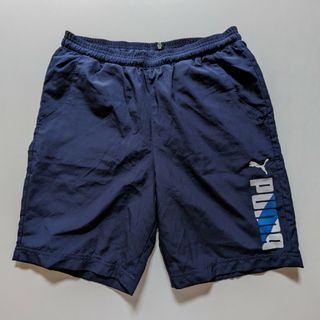 アディダス(adidas)のPUMA 中古 男児 ショートパンツ 紺 (パンツ/スパッツ)