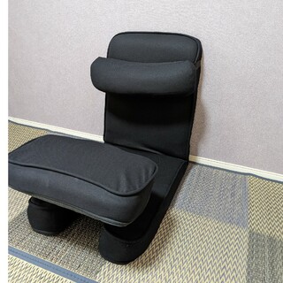 【ニトリ】ゲーミング座椅子 色:ブラック(座椅子)