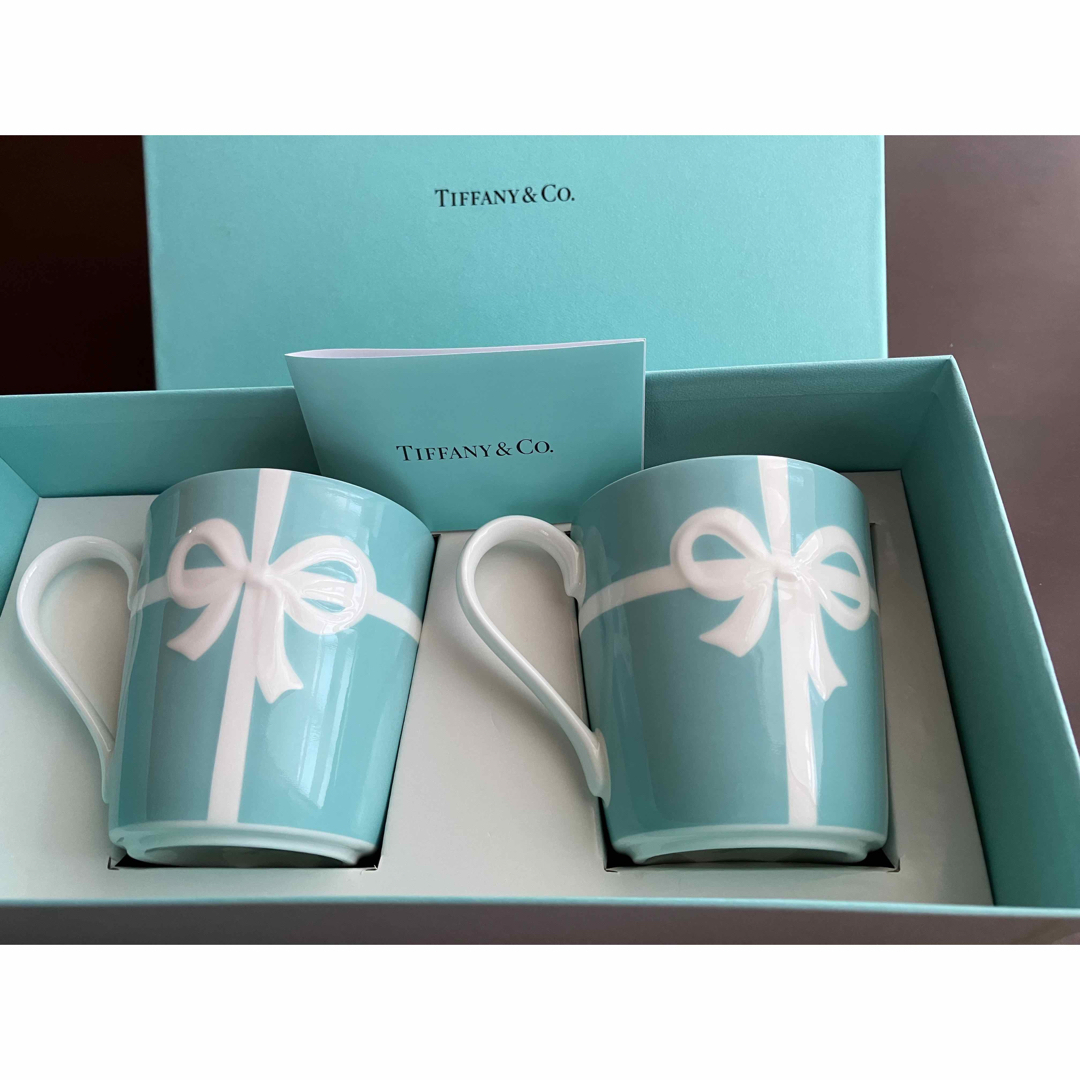 Tiffany & Co. - 【未使用】ティファニーブルーボックスマグ 2個セット ...