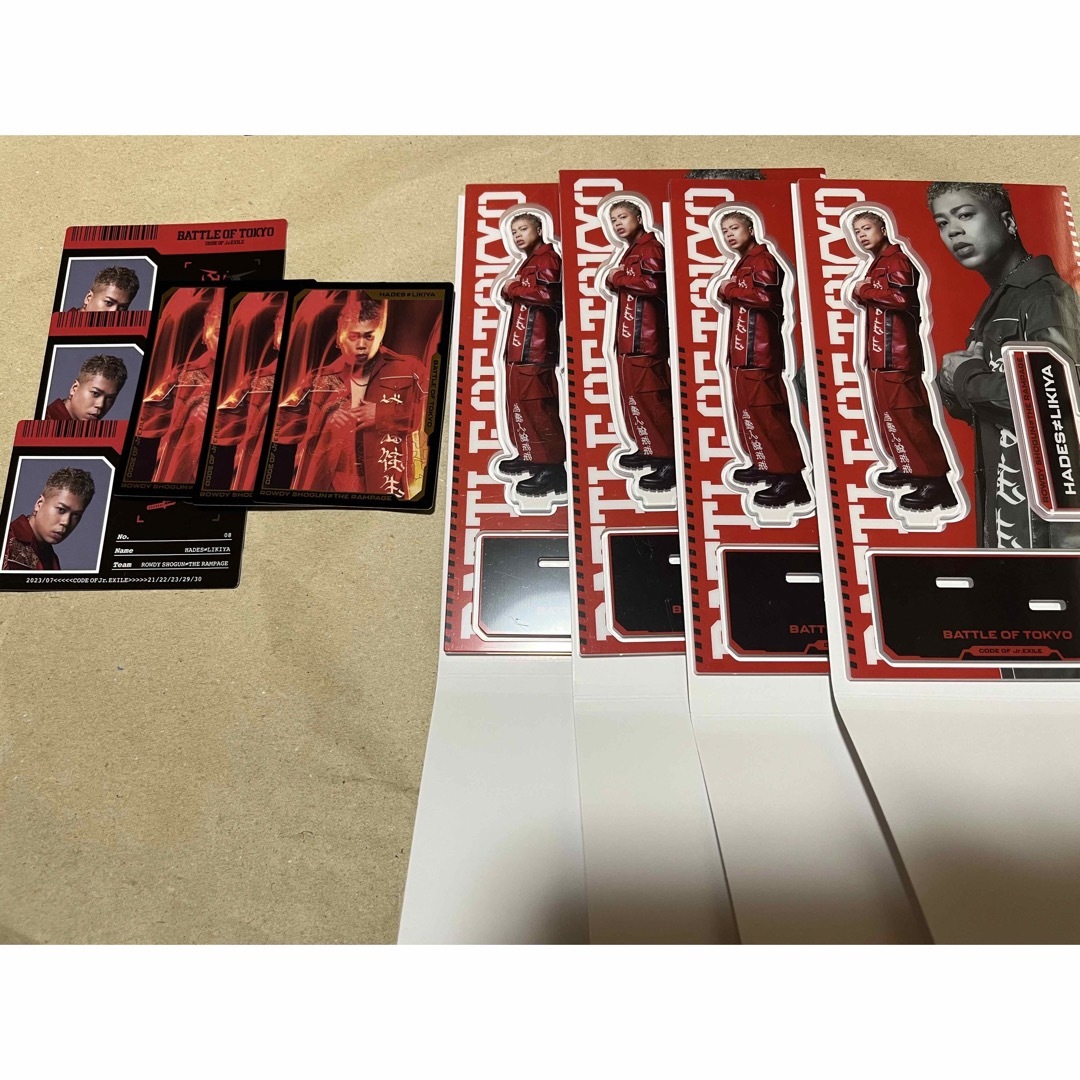 THE RAMPAGE - 新品未使用 匿名配送 THERAMPAG LIKIYA アクスタ ランペ