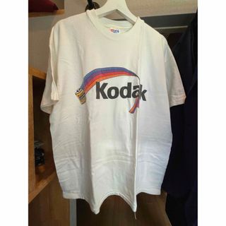 ヘインズ(Hanes)の90s XL Eastman Kodak logo TEE シングルステッチ(Tシャツ/カットソー(半袖/袖なし))