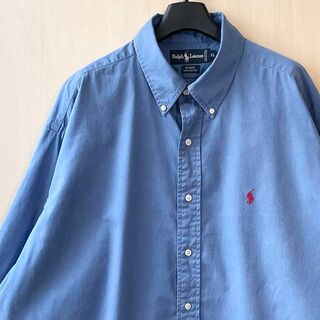 ラルフローレン(Ralph Lauren)の90s古着　BLAIRE ラルフローレン　雰囲気系　BDシャツ　長袖　刺繍ポニー(シャツ)
