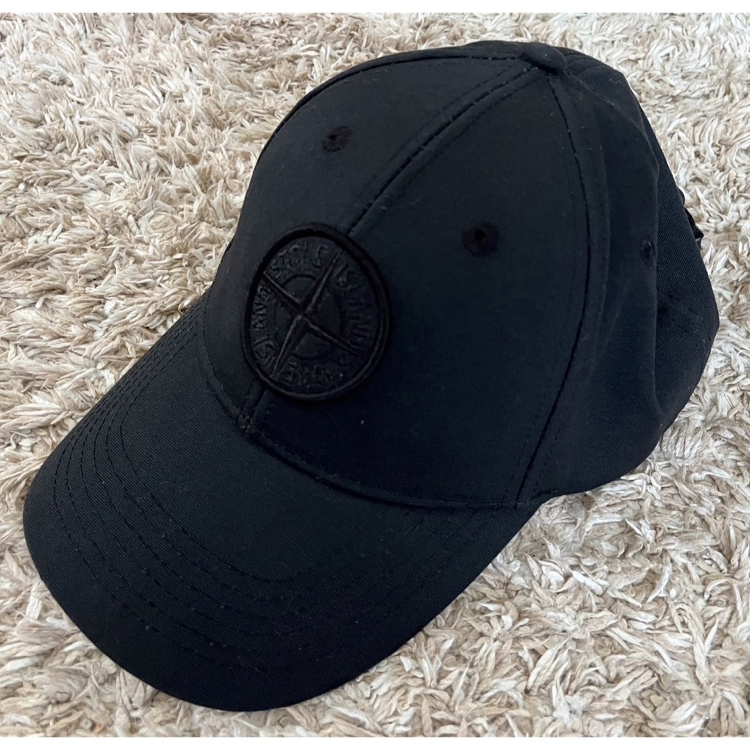 STONE ISLAND ロゴエンブレム刺繍キャップ | フリマアプリ ラクマ