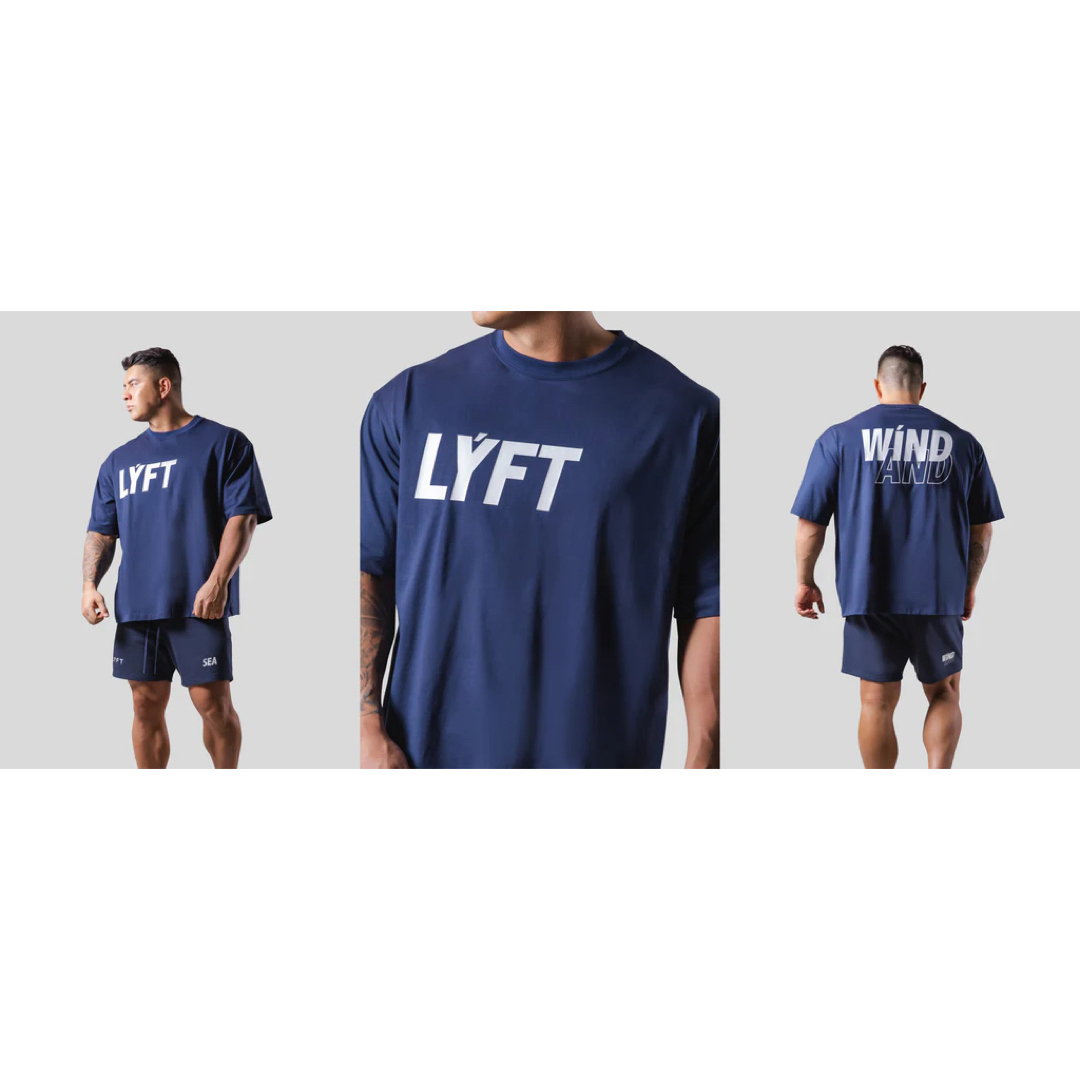 LYFT x WDS Stretch Tee "Navy"