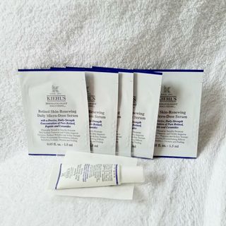 キールズ(Kiehl's)のキールズ レチノールサンプル6個とクリアリー美容液サンプル1個(美容液)