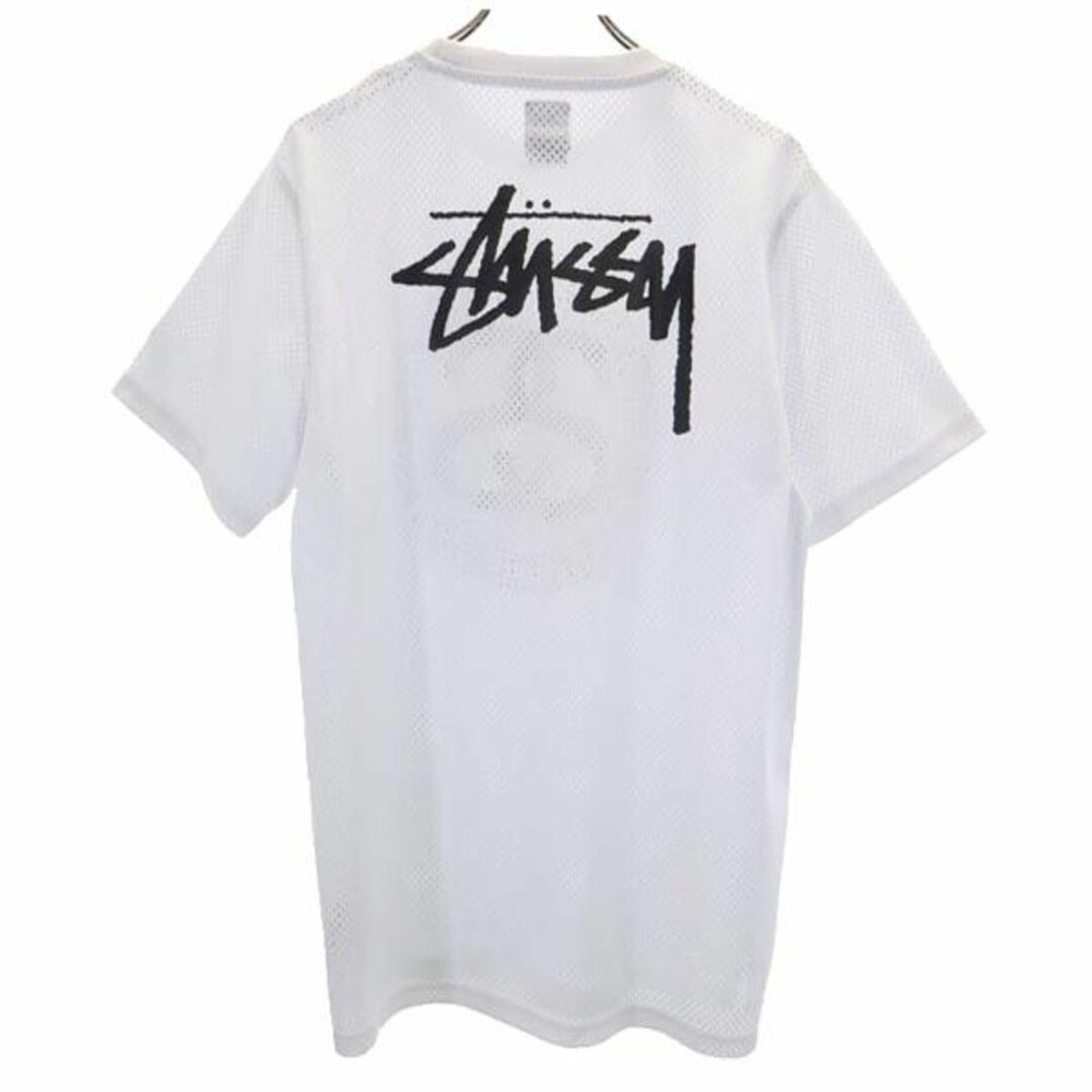 【ショーンフォトロゴ◎、プルオーバーパーカー◎】stussy両面プリントM