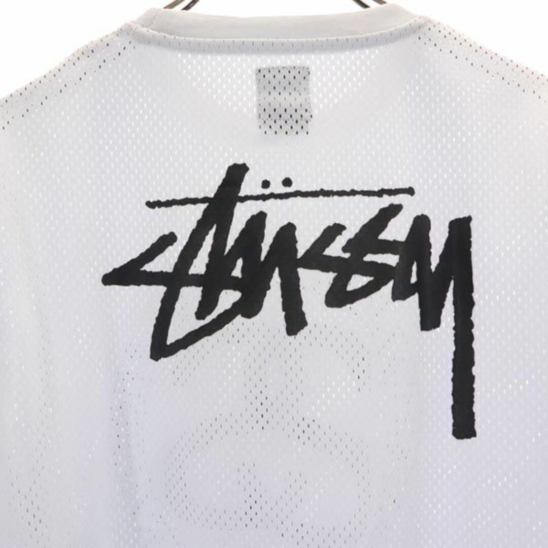 【ショーンフォトロゴ◎、プルオーバーパーカー◎】stussy両面プリントM