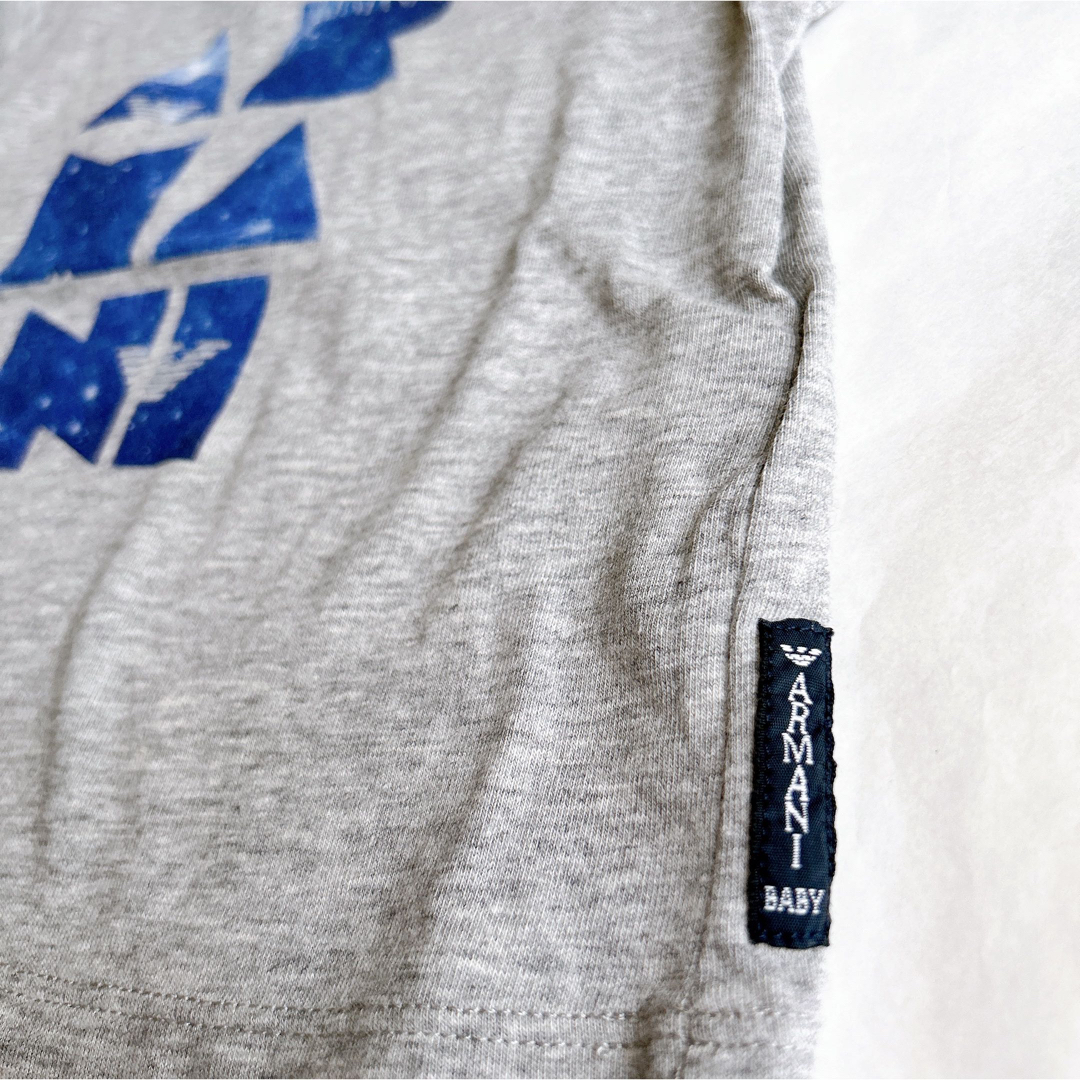 ARMANI JUNIOR(アルマーニ ジュニア)の美品⭐︎アルマーニ⭐︎Tシャツ⭐︎9M キッズ/ベビー/マタニティのキッズ服男の子用(90cm~)(Tシャツ/カットソー)の商品写真