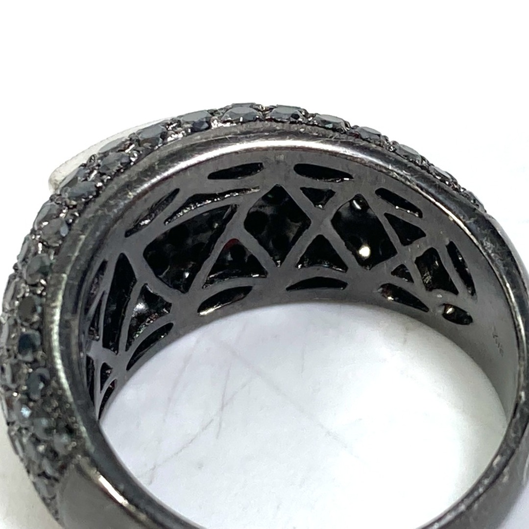 ジュエリー jewelry ブラックダイヤ ローズカット ラウンドブリリアントカット ダイヤモンド リング・指輪 K18 ブラック 5