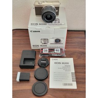 キヤノン(Canon)のCanon EOS M200 EOS M200 リミテッドゴールドキット(ミラーレス一眼)