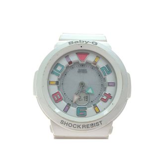 カシオ(CASIO)の▼▼CASIO カシオ レディース腕時計 G-SHOCK Baby-G 電波ソーラー Tripper トリッパー BGA-1601 ホワイト(腕時計)