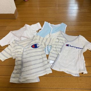 チャンピオン(Champion)のチャンピョン新生児短着2枚＋2枚(シャツ/カットソー)