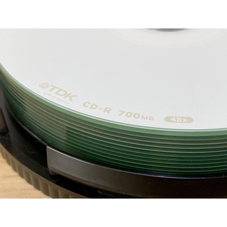 ティーディーケイ(TDK)のCD-R ブランクメディア 700MB 48X 12枚(その他)