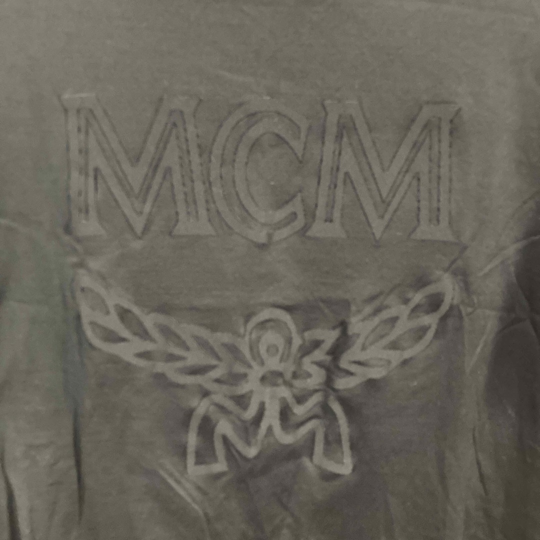 MCM(エムシーエム)のMCM ロゴ　半袖　Tシャツ　M  ブラック レディースのトップス(Tシャツ(半袖/袖なし))の商品写真