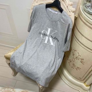 カルバンクライン(Calvin Klein)のカルバンクラインジーンズ　モノグラム　CKロゴTシャツ(Tシャツ/カットソー(半袖/袖なし))