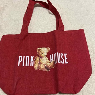 ピンクハウス(PINK HOUSE)のピンクハウス💖くまのかわいい布バッグ未使用品(トートバッグ)