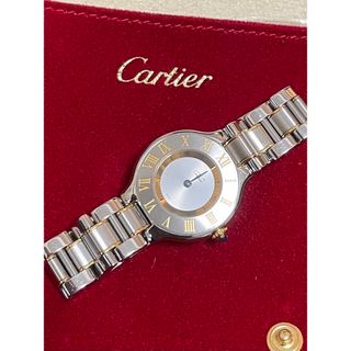 カルティエ(Cartier)のカルティエ 腕時計 マスト21ヴァンティアン クオーツ Cartier コンビ(腕時計)