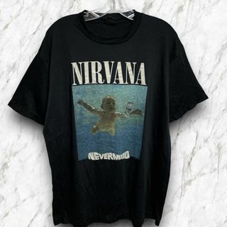 ミュージックティー(MUSIC TEE)の【新品未使用】ニルバーナ　カートコバーン　ネバーマインド　オーバーサイズＸＬ(Tシャツ/カットソー(半袖/袖なし))