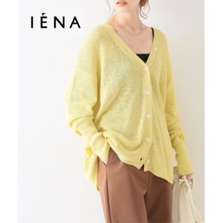 イエナ(IENA)のIENA テープヤーン2WAY Vネックカーディガン(カーディガン)