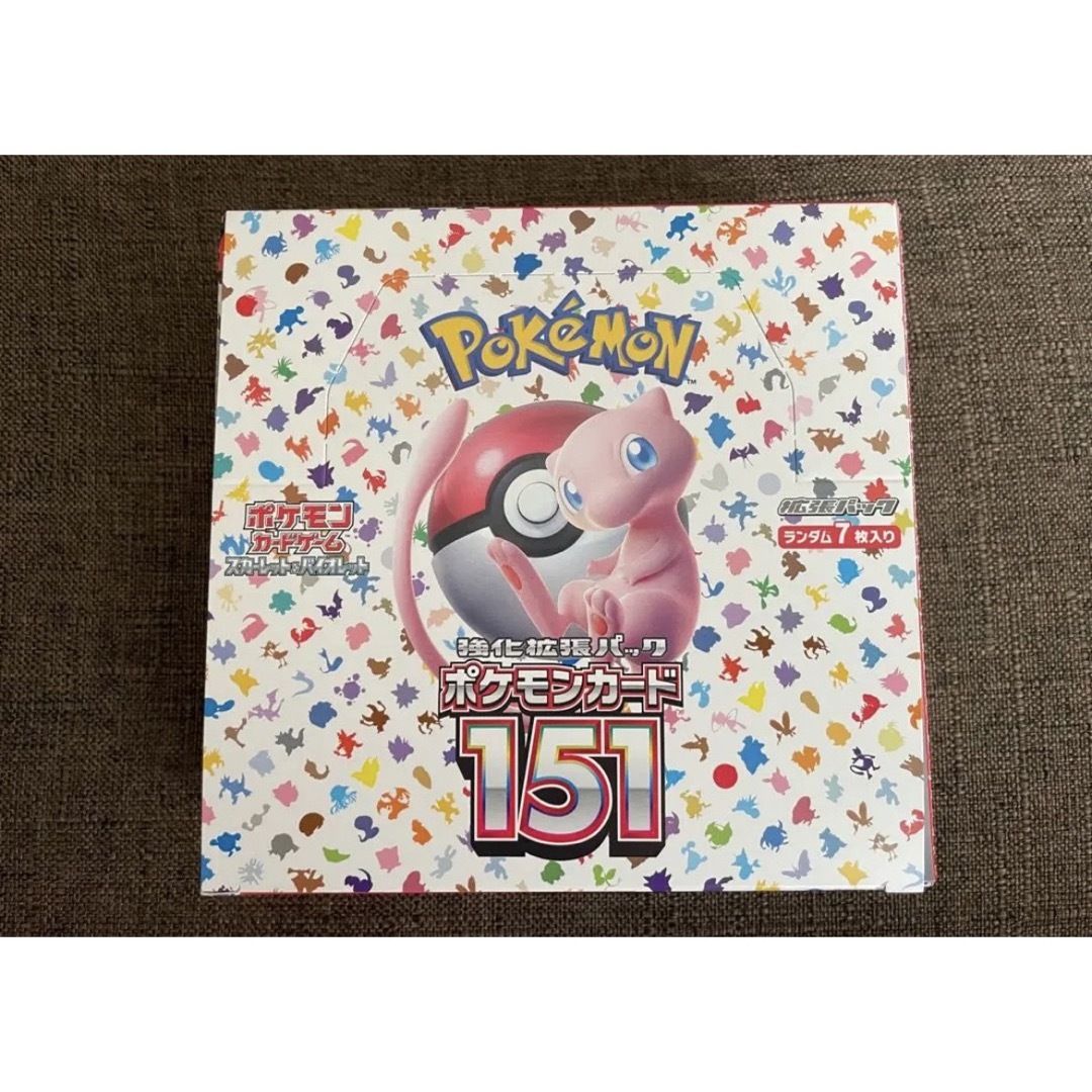 ポケモンカード　151   シュリンクなし　1BOX