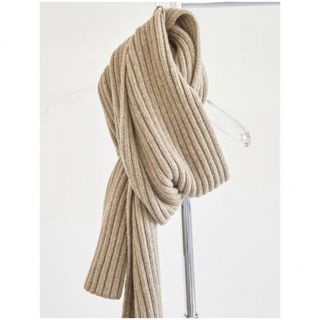 トゥデイフル(TODAYFUL)の【新品 タグ・値札付】Wool Rib Stole TODAYFUL(マフラー/ショール)