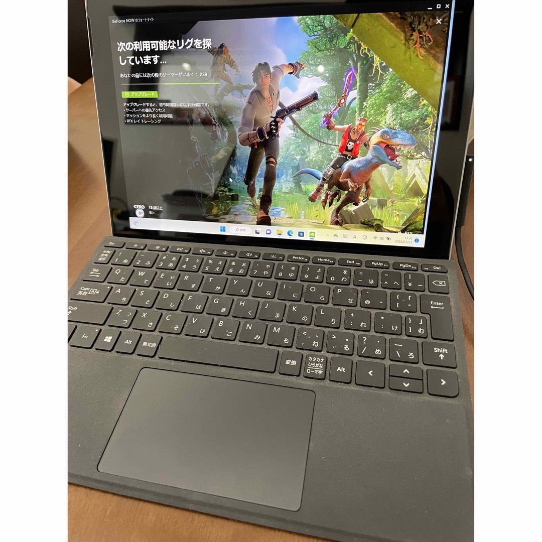 surface go タイプカバー付き-