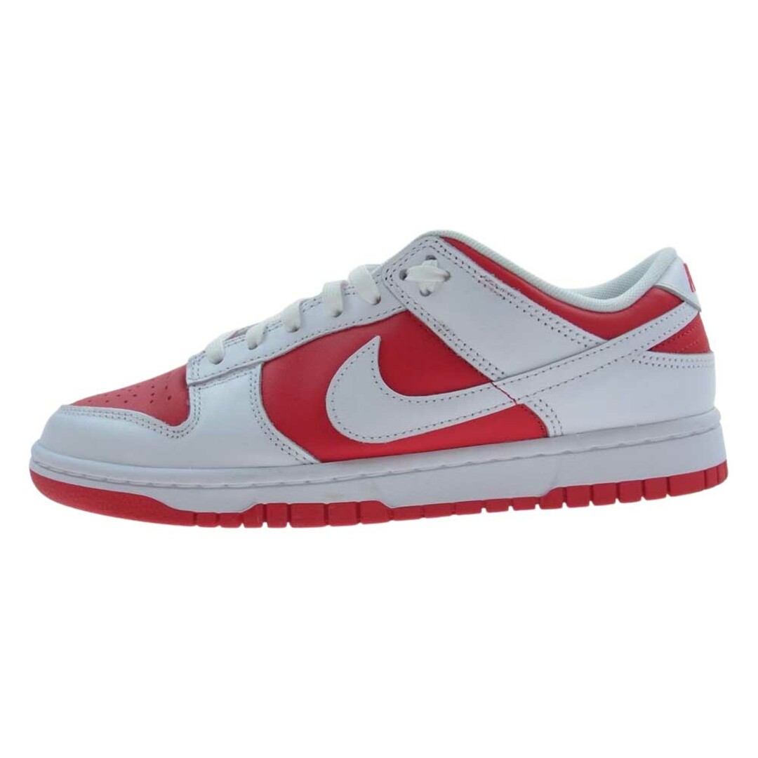 NIKE ナイキ スニーカー DD1391-600  DUNK LOW RETRO CHAMPIONSHIP ダンクロー チャンピオンシップ レッド ローカットスニーカー レッド系 ホワイト系 26.5cm