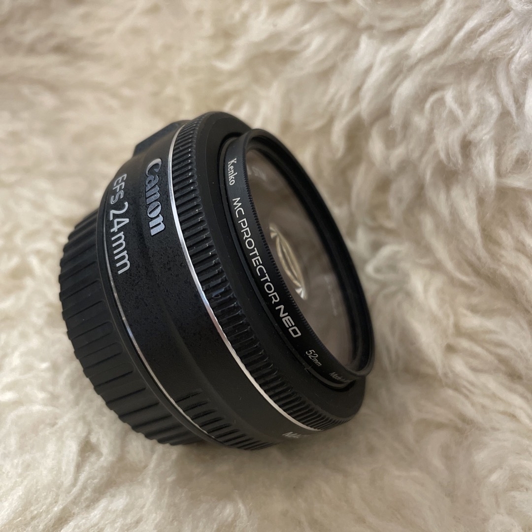 【売り切り】CANON EFS 24mm 単焦点(プロテクター付) 1