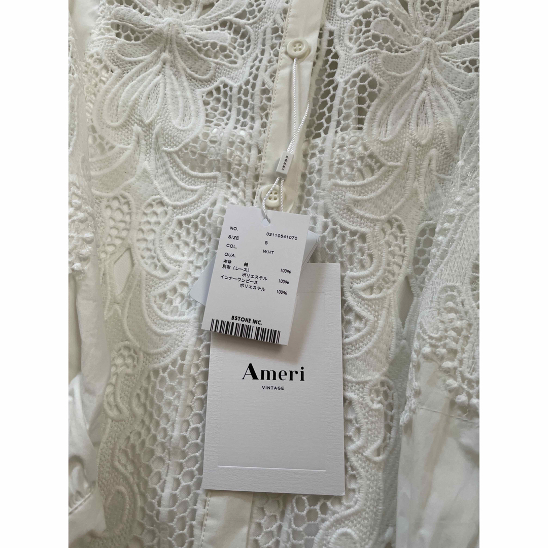 Ameri VINTAGE - Ameri 新品♡ ANTOINETTE LACE DRESS Ｓサイズ♡の