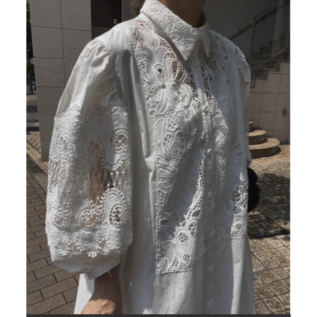 Ameri Vintage ANTOINETTE LACE DRESS - ロングワンピース