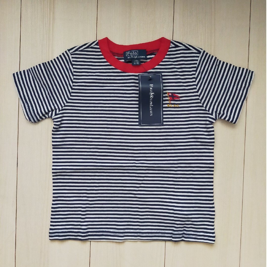 Ralph Lauren(ラルフローレン)の値下げ【未使用】ラルフローレン　キッズＴシャツ（24M） キッズ/ベビー/マタニティのキッズ服男の子用(90cm~)(Tシャツ/カットソー)の商品写真