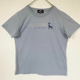 ミチコロンドン(MICHIKO LONDON)のミチコロンドンジーンズ レディース 【L】半袖 Tシャツ ロゴ 水色系(Tシャツ(半袖/袖なし))