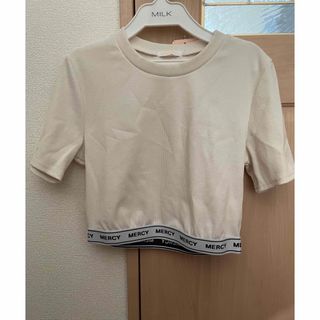 新品未使用  レディースチビTシャツ Lサイズ(Tシャツ(半袖/袖なし))