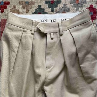 ワンエルディーケーセレクト(1LDK SELECT)のNeat THE KATSURAGI tapered beige 42(スラックス)