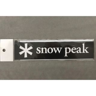 スノーピーク(Snow Peak)のスノーピーク snow peak  ステッカー NV-006(その他)