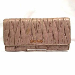 ミュウミュウ マトラッセ 財布(レディース)の通販 400点以上 | miumiu