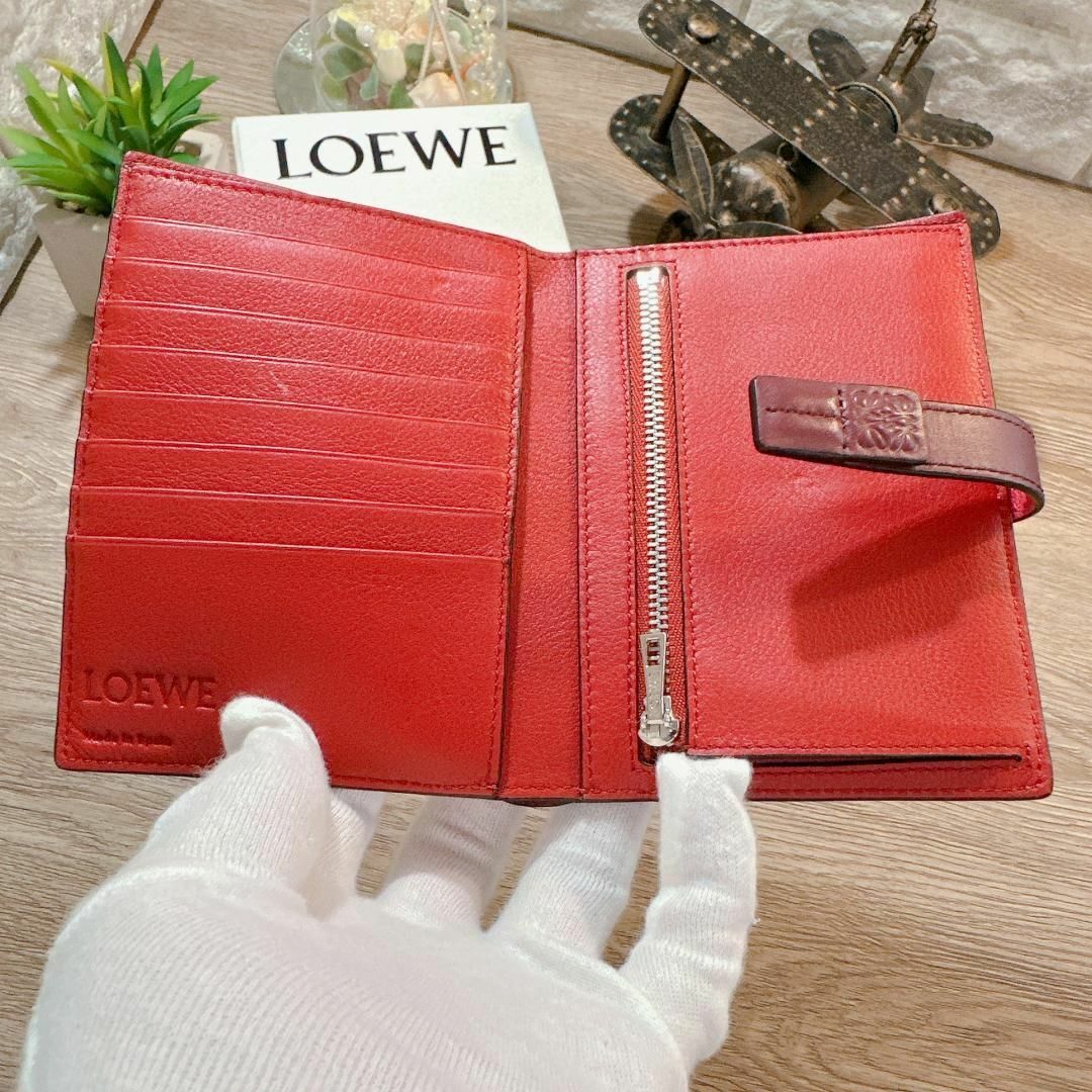 LOEWE ロエベ バーティカル ウォレットミディアム 二つ折り 財布