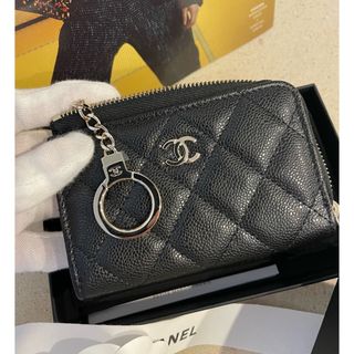 CHANEL キャビアスキン キーケース 5164