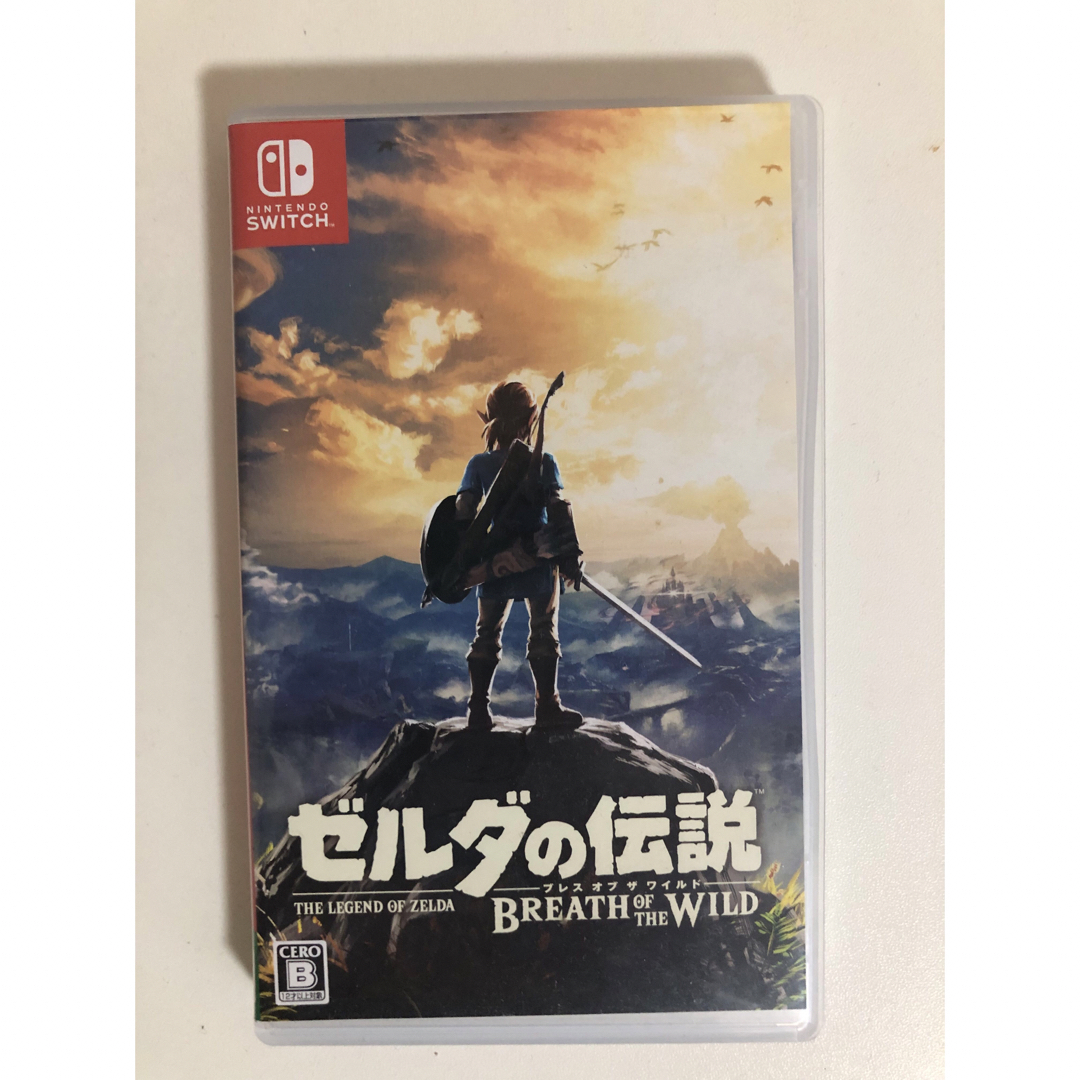 任天堂(ニンテンドウ)のゼルダの伝説 ブレス オブ ザ ワイルド Switch エンタメ/ホビーのゲームソフト/ゲーム機本体(家庭用ゲームソフト)の商品写真