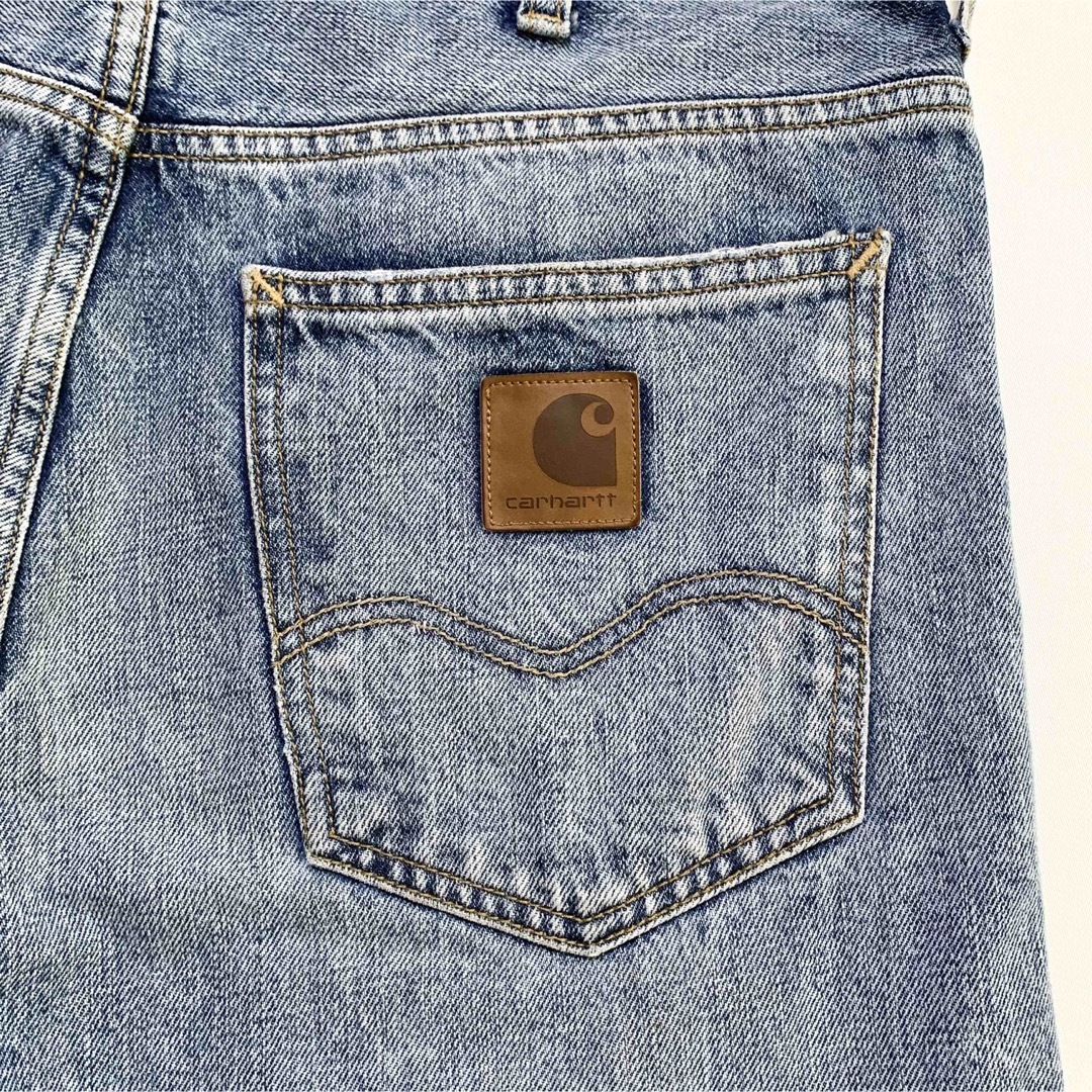 carhartt(カーハート)の☆良品 カーハート Carhartt 5ポケット ストレート デニム パンツ メンズのパンツ(デニム/ジーンズ)の商品写真