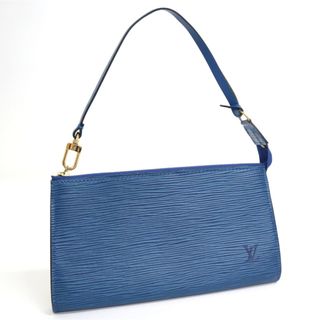 ルイヴィトン(LOUIS VUITTON)の【LOUIS VUITTON】ルイヴィトン ポシェットアクセソワール アクセサリーポーチ エピ トレドブルー M52945/kr09707ar(ポーチ)