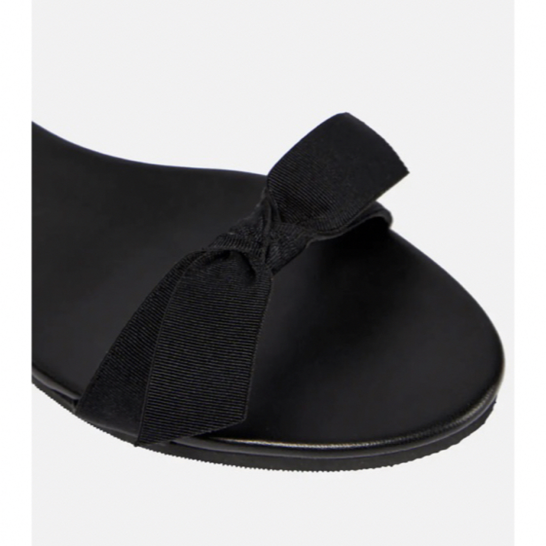 THE ROW - 値下◇美品◇ ザロウ the row bow sandals black 黒37 THE ROW - 値下◇美品◇ ザロウ the row bow sandals black 黒37