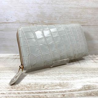 クロコダイル 長財布 ヒマラヤ メンズ レディース ワニ革 本物WS002の